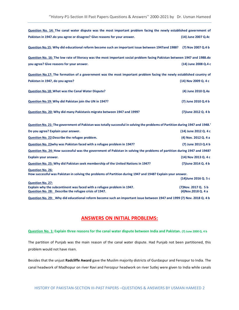 Page 2 of Section Three