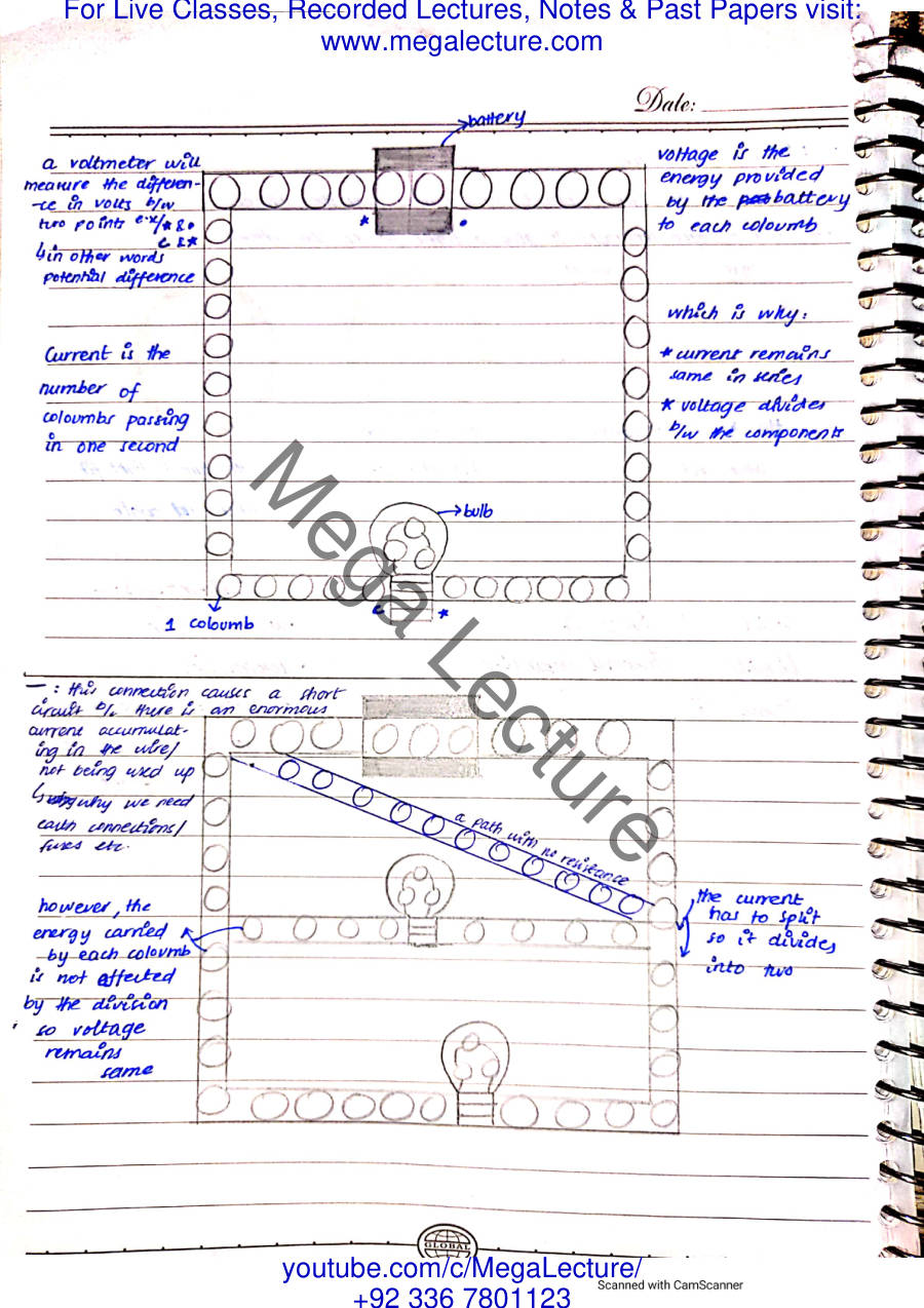 Page 1 of Current Electricity And DC Circuits