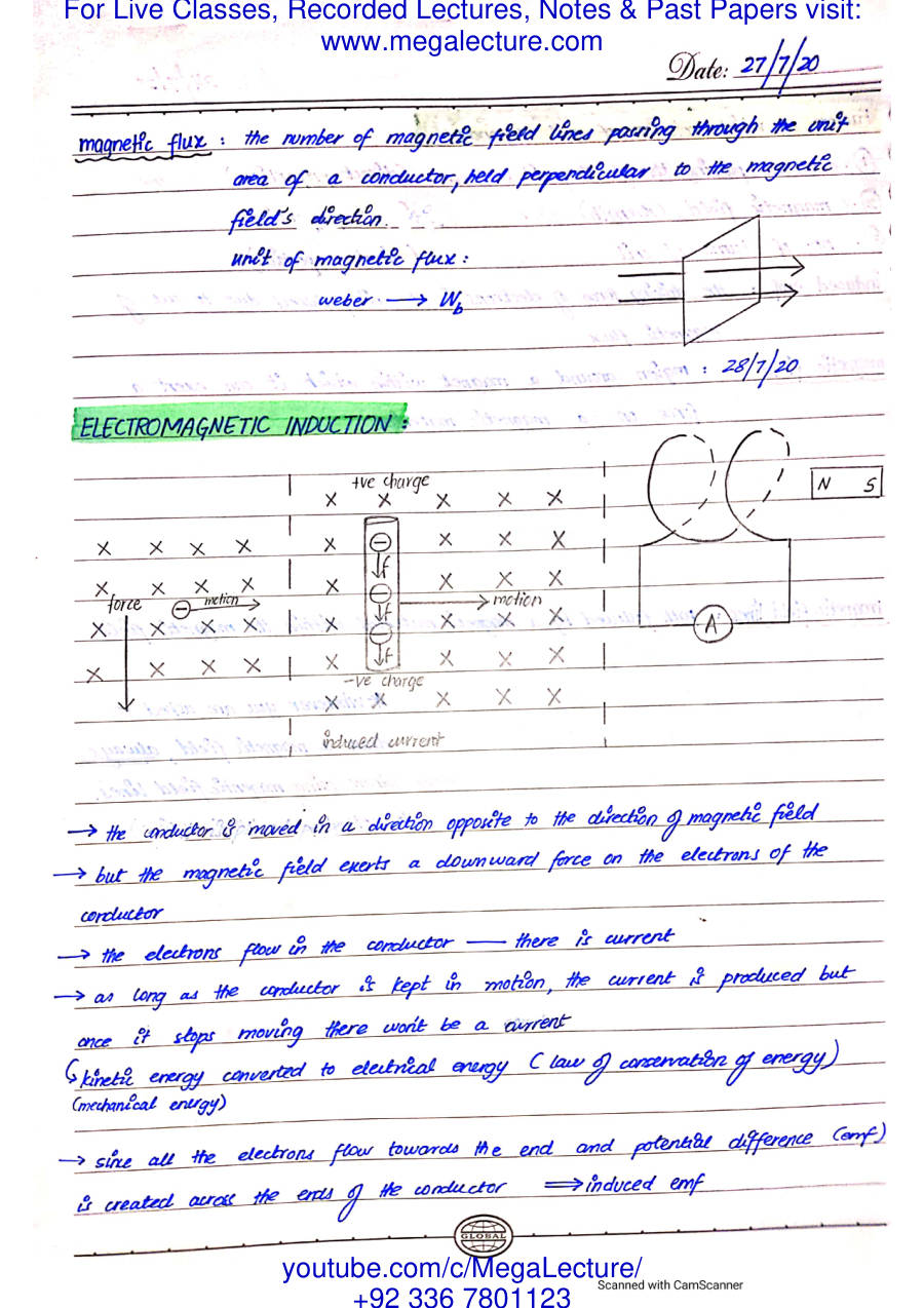 Page 2 of Electromagnetic Induction
