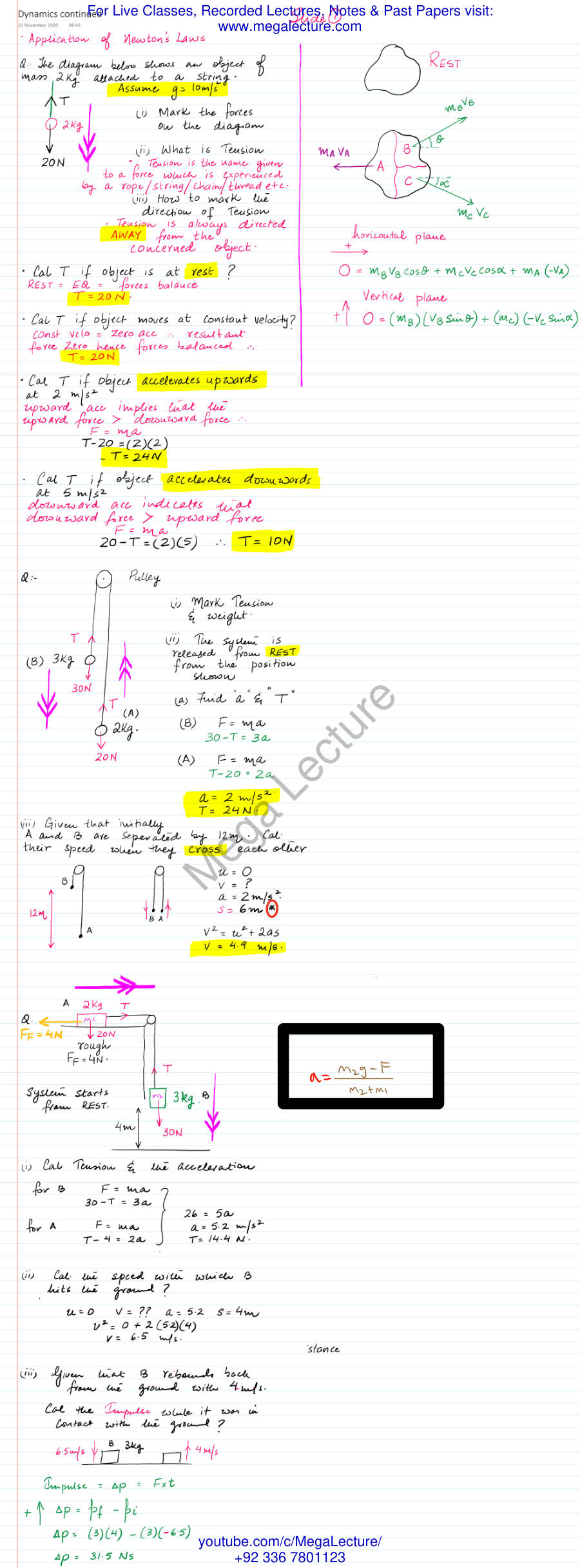 Page 1 of Dynamics And Tension