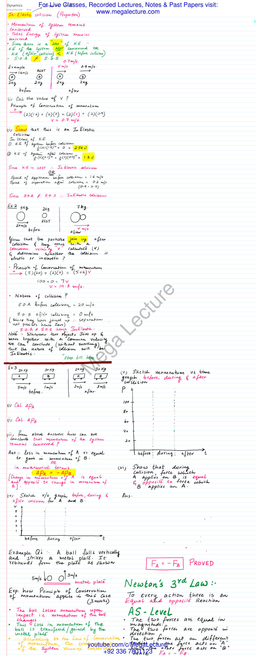 Page 1 of Dynamics Slide 3