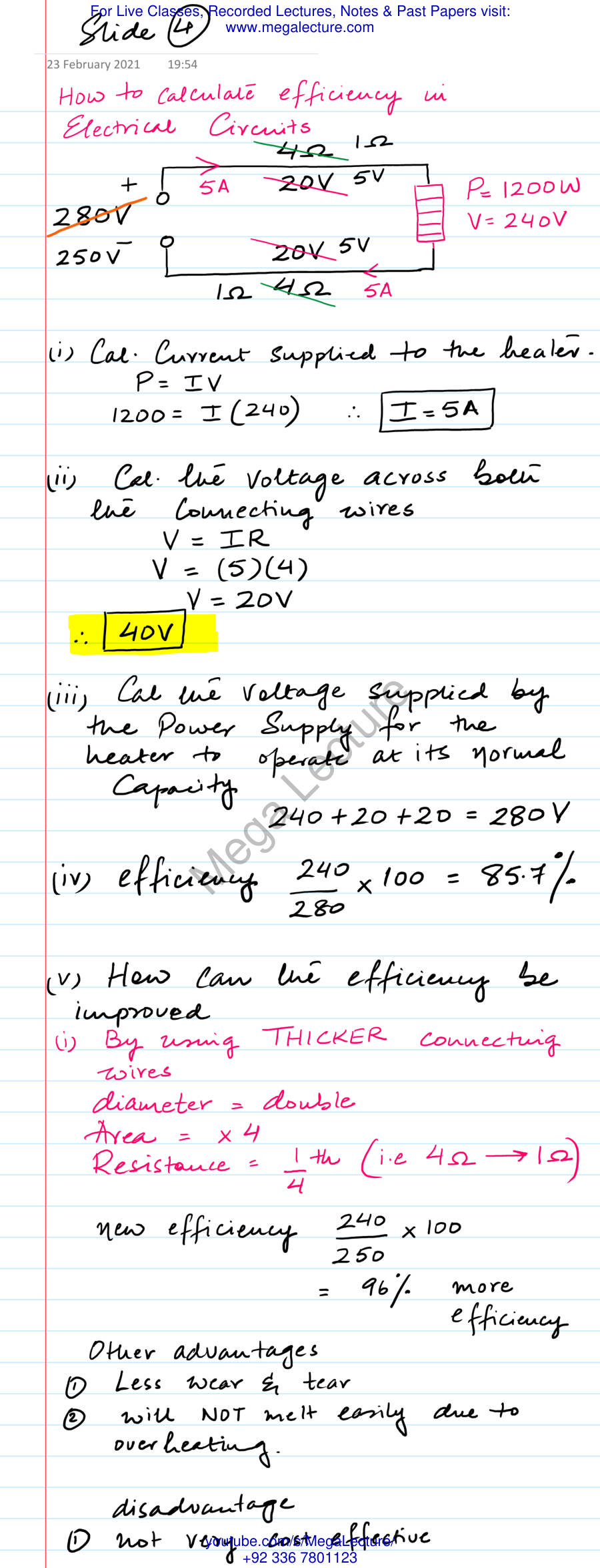 Page 1 of Efficiency In CE