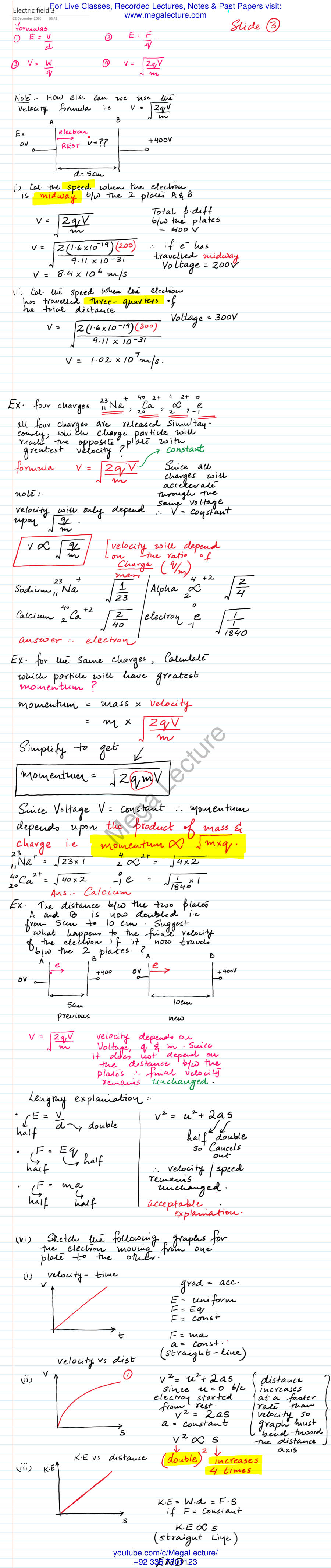 Page 1 of Electric Field 3