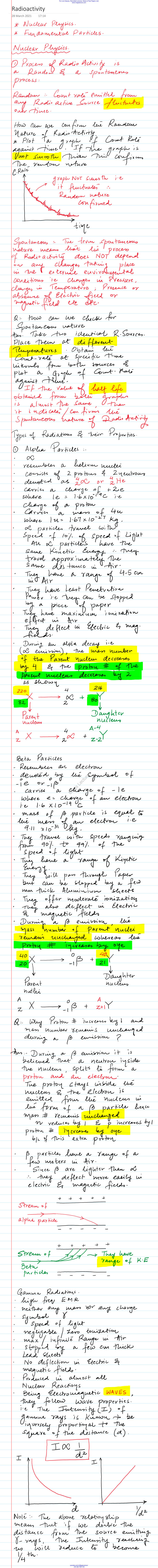 Page 1 of Radioactivity