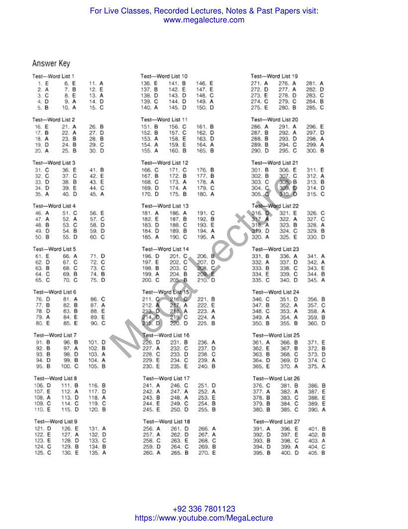 Page 1 of Answer