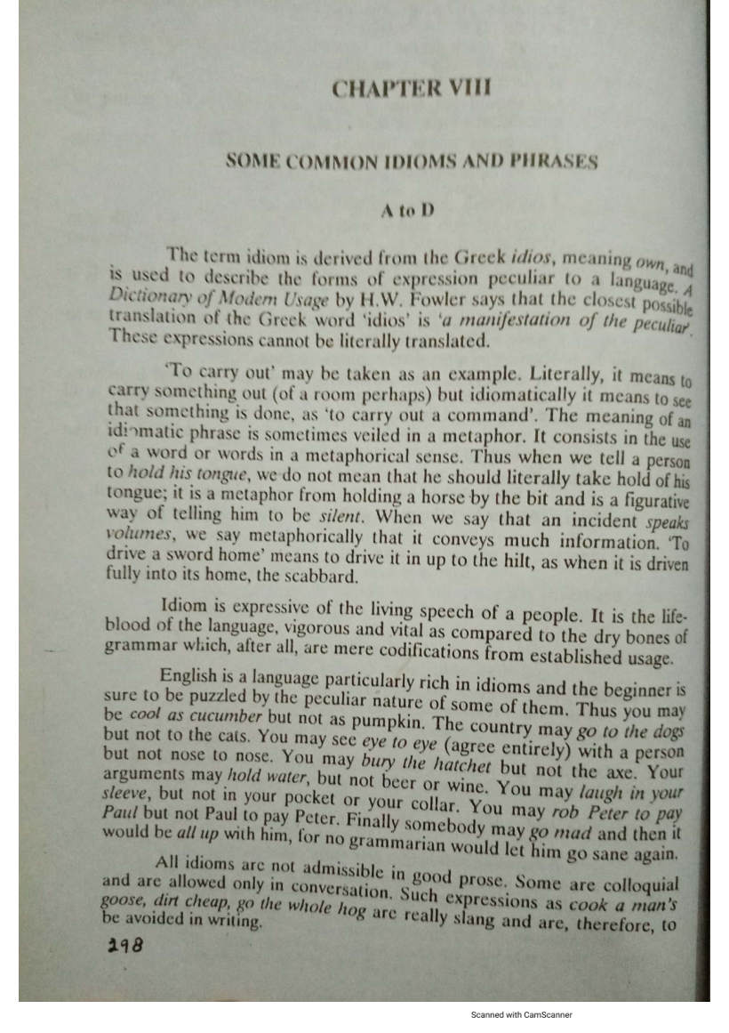 Page 1 of Idioms