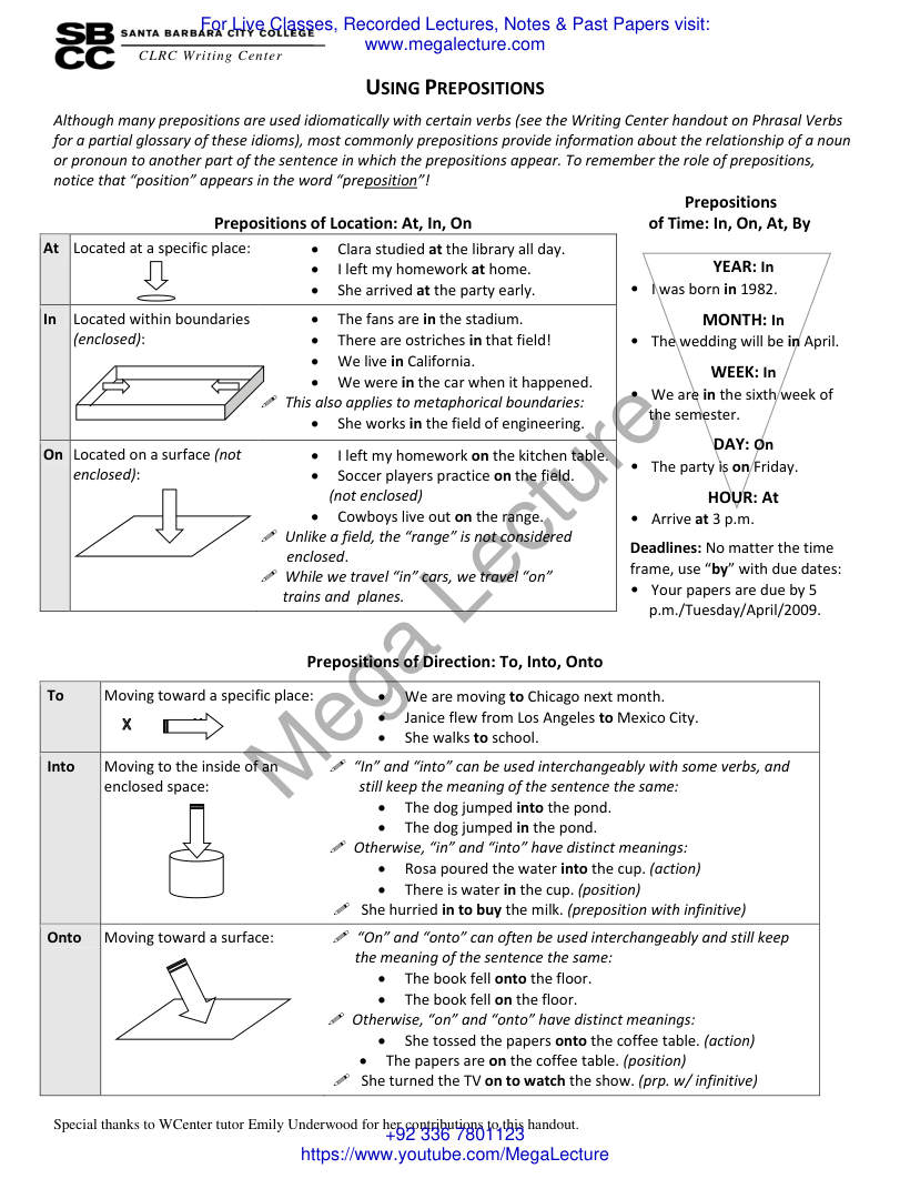 Page 1 of Preposition 1