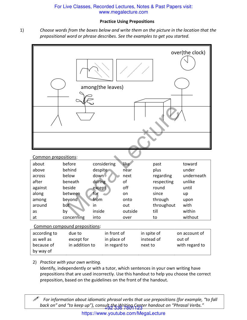 Page 2 of Preposition 1