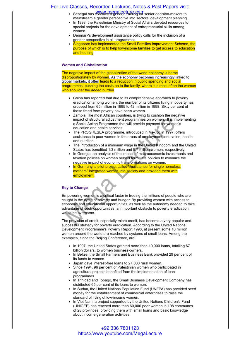 Page 2 of Beijing 5 Women 2000 Gender Equality Development And Peace For The 21st Century Twenty Third Special Session O