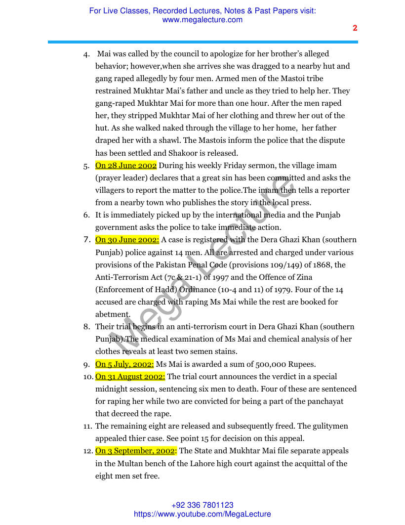 Page 2 of Gender Studies Case Studies Of 1 Mukhtar