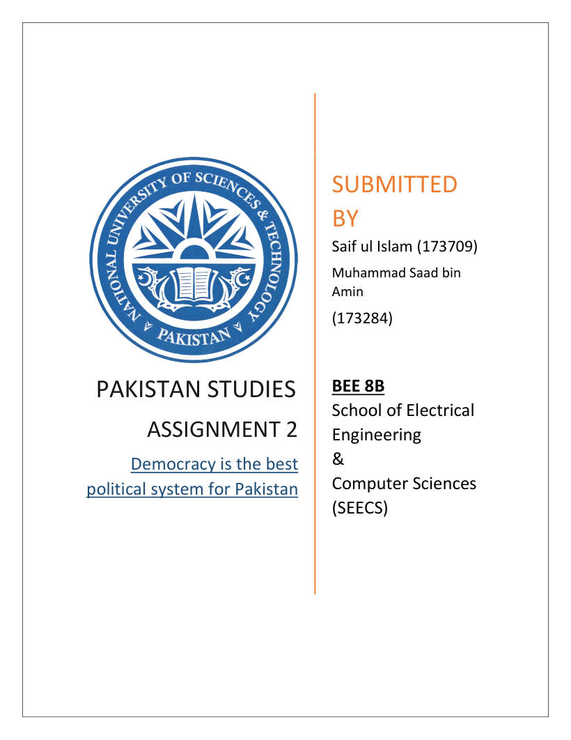 Page 1 of Assignment 2 Research Paper 1