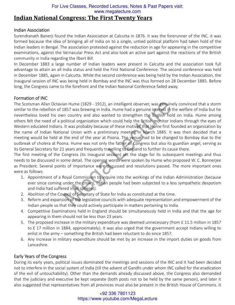 Page 1 of British Raj In India