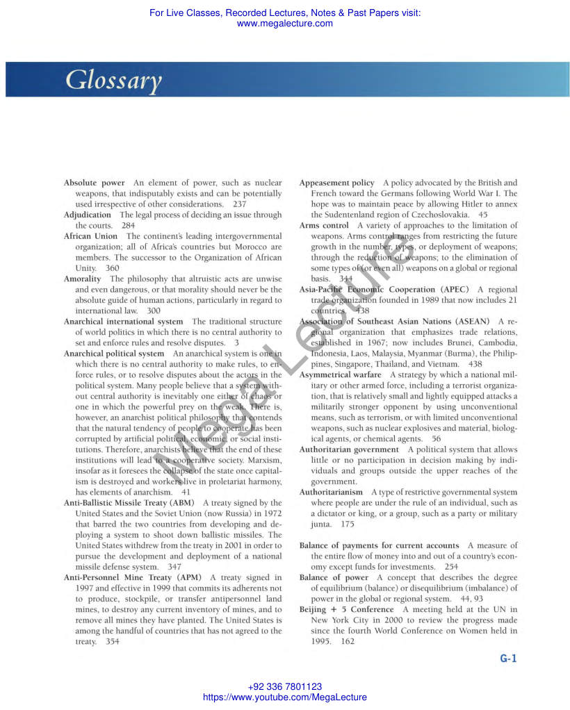 Page 1 of Glossary Of Important Terms In IR McGraw Hill