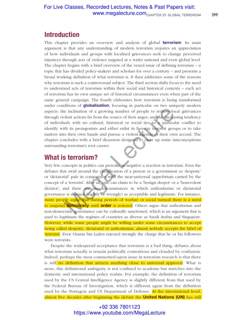 Page 2 of International Issues Global Terrorism Cambridge
