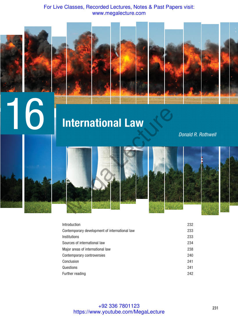 Page 1 of International Law Cambridge