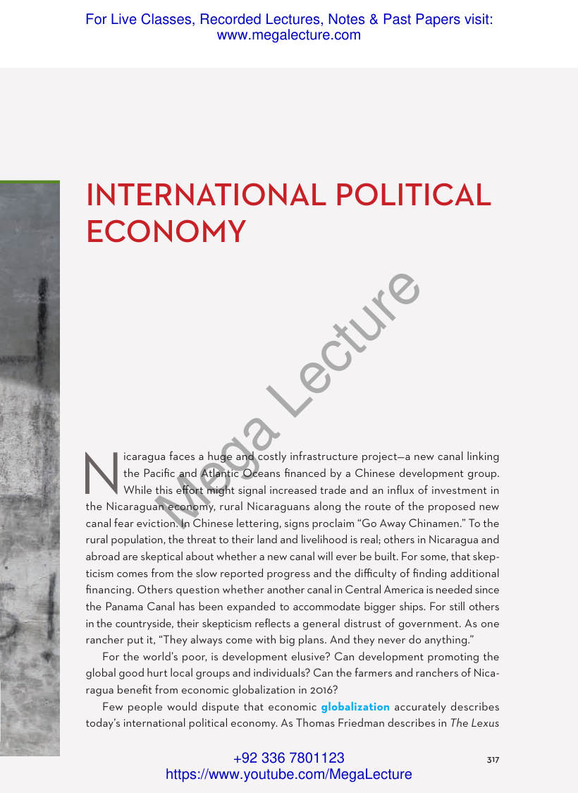 Page 1 of International Political Economy W. W. Norton Company