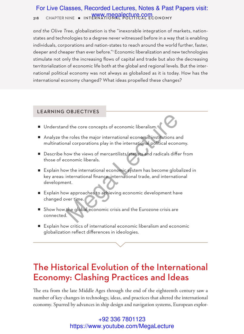 Page 2 of International Political Economy W. W. Norton Company