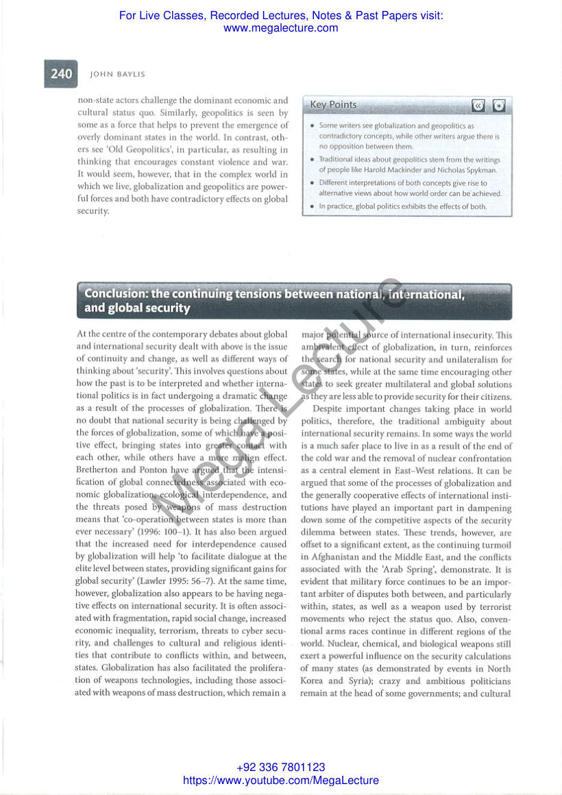 Page 2 of International Security Oxford