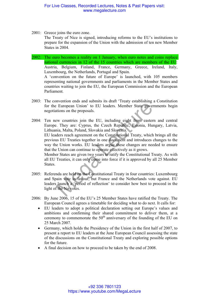 Page 2 of European Union I