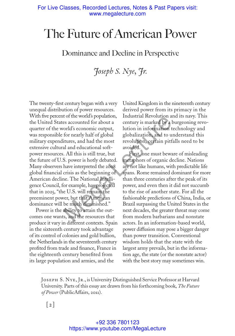 Page 2 of Future Of American Power Nye