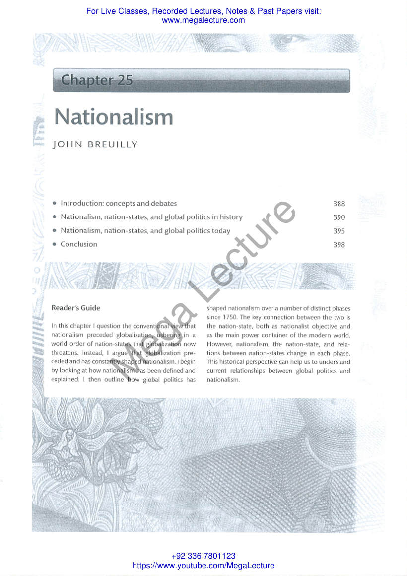Page 1 of Nationalism Oxford