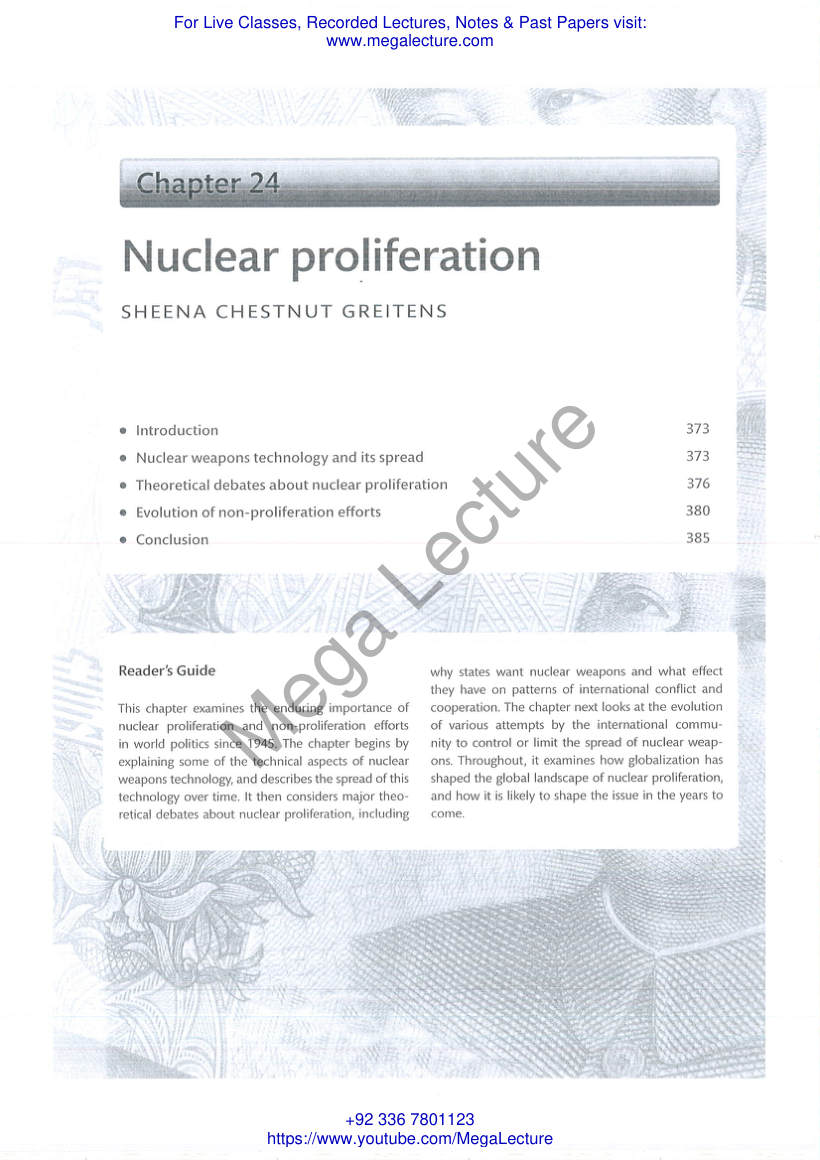 Page 1 of Nuclear Proliferation Oxford
