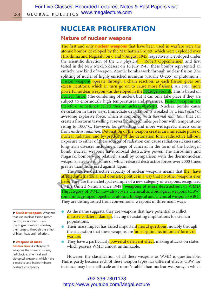 Page 2 of Nuclear Proliferation And Disarmament