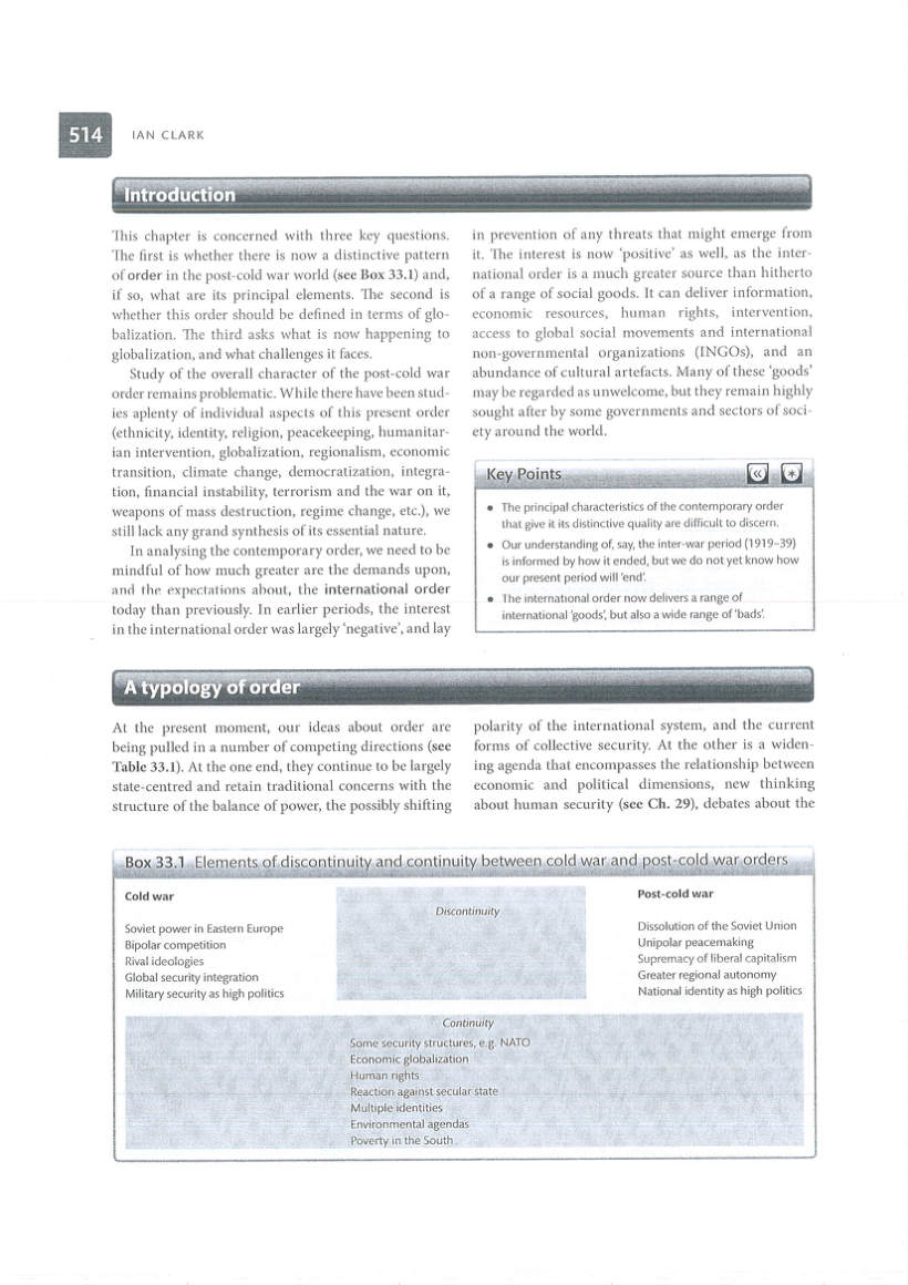 Page 2 of Globalisation Post Cold War World Order Oxford