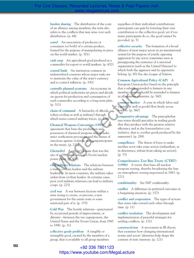 Page 2 of Glossary Of Important Terms In IR Pearson