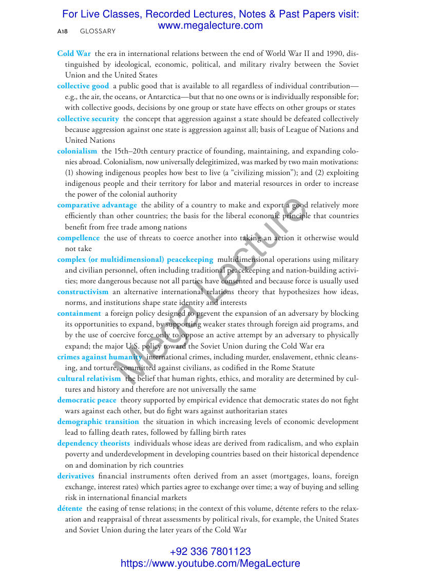 Page 2 of Glossary Of Important Terms In IR W. W. Norton Company