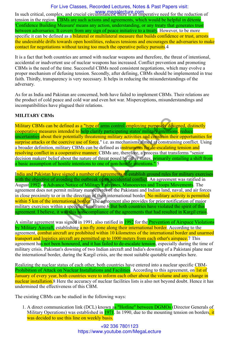 Page 2 of CBMs Peace In South Asia