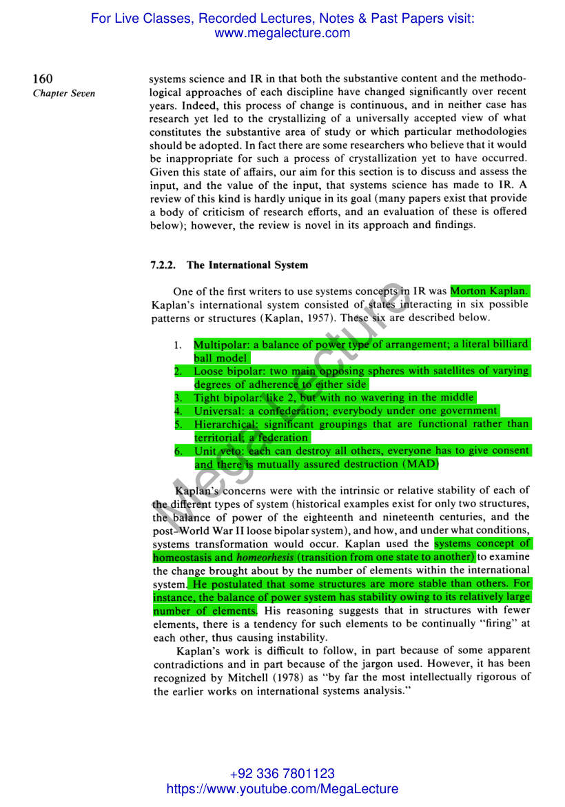 Page 2 of Flood Carson1988 Chapter SystemsTheoryInInternationalRe