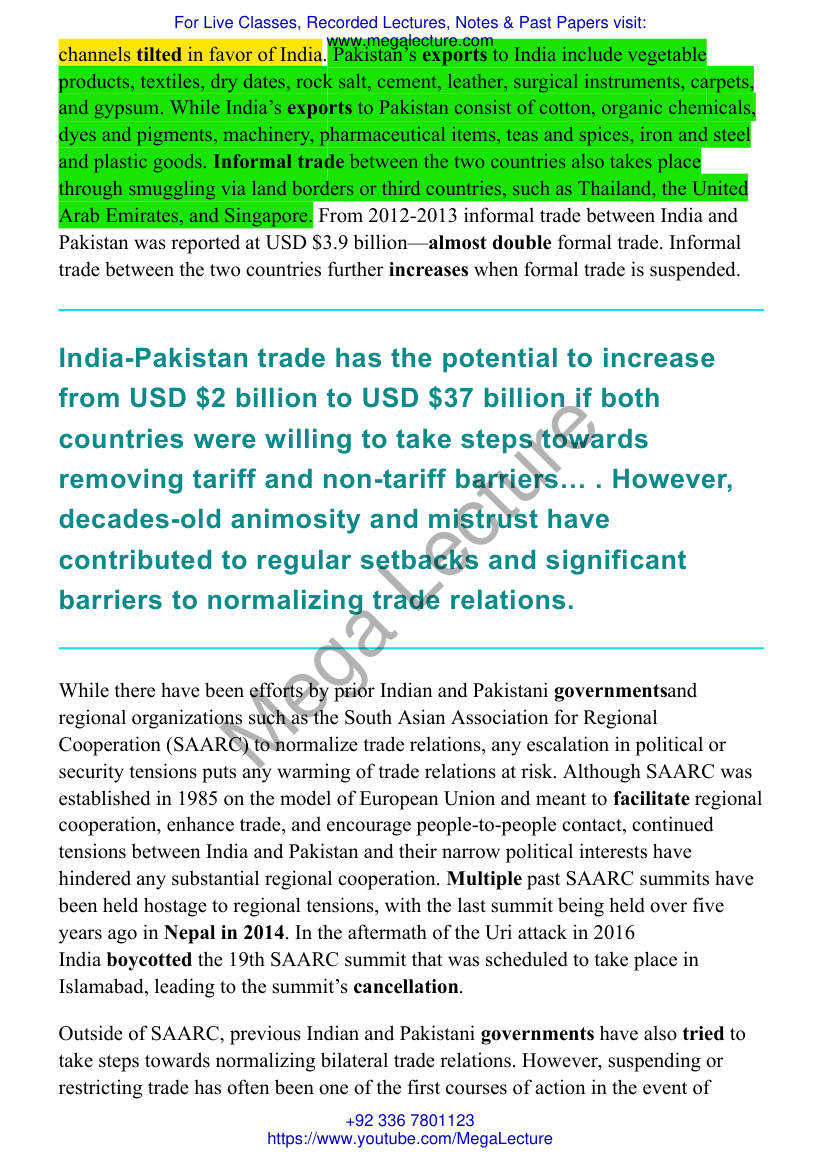Page 2 of India And Pakistan S Untapped Trade Potential – South Asian Voices