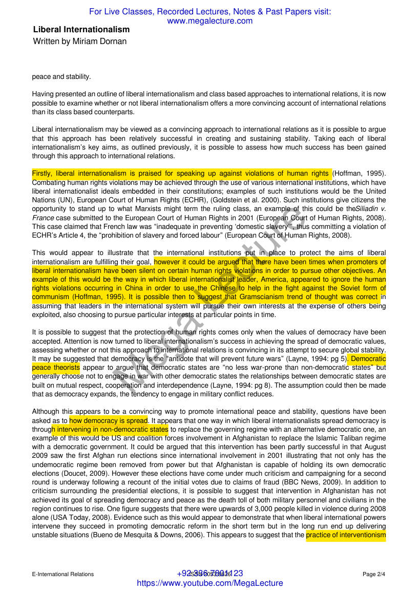Page 2 of Liberal Internationalism