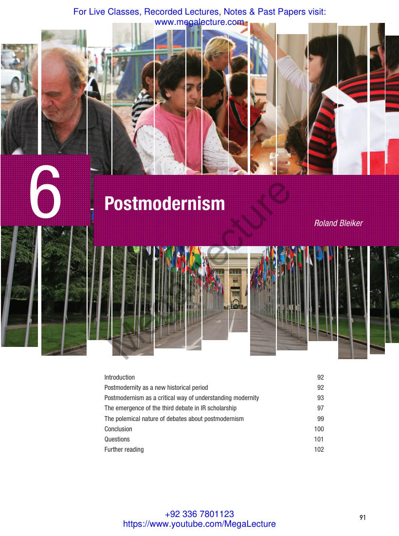 Page 1 of Post Modernism Cambridge