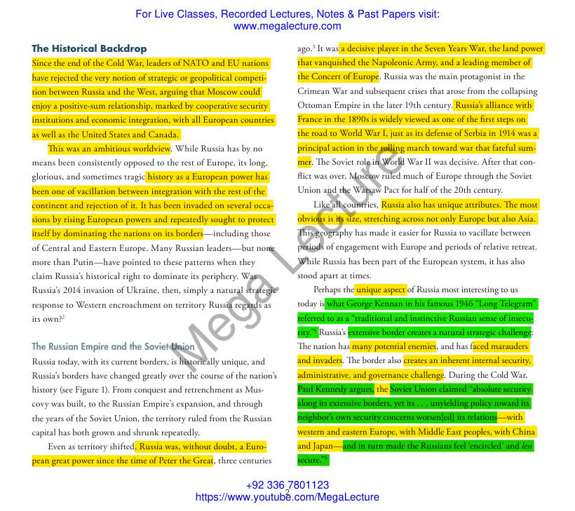 Page 2 of Russian Foreign Policy In Historical And Current Context