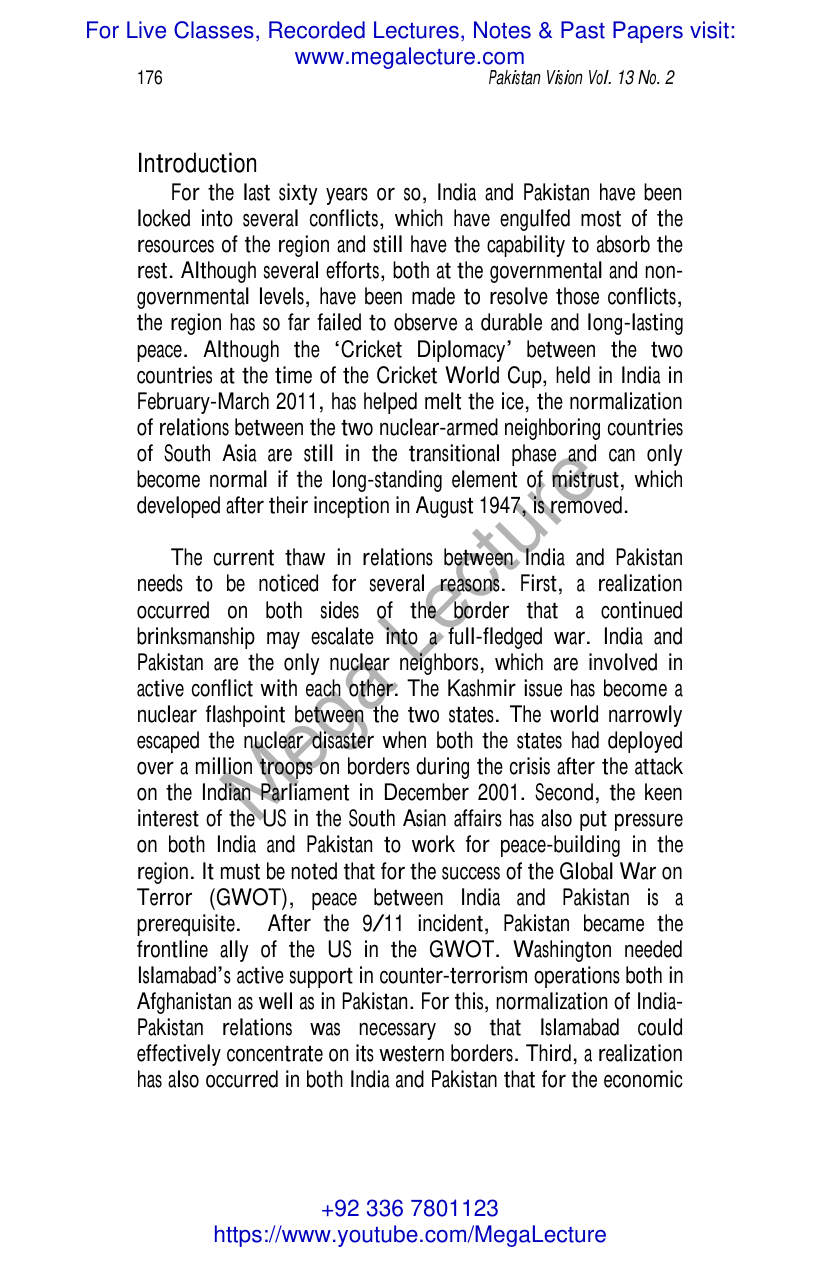 Page 2 of Peace In SOuth Asia