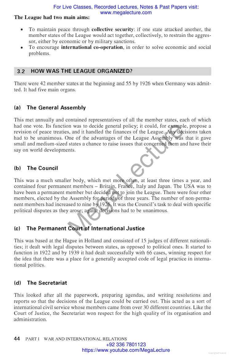 Page 2 of The League Of Nationa Palgrave McMilan
