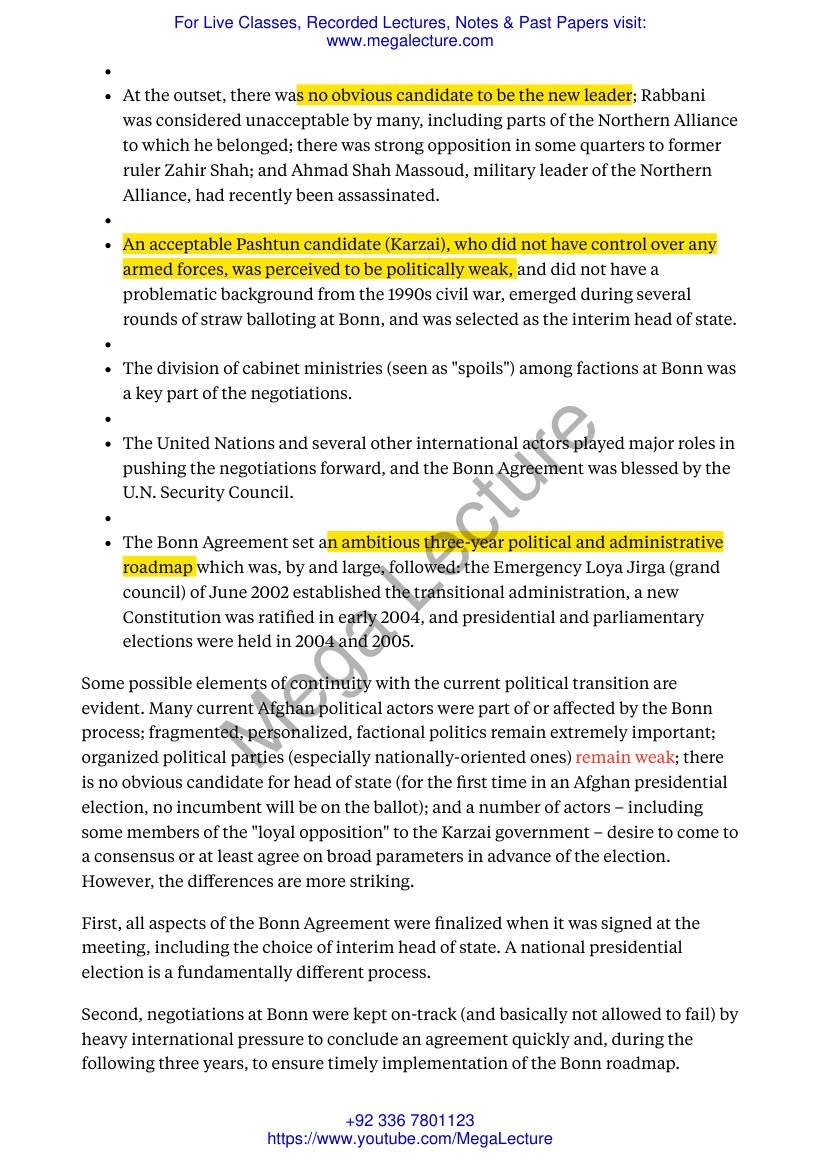 Page 2 of The Bonn Legacy – Foreign Policy Afghanistan