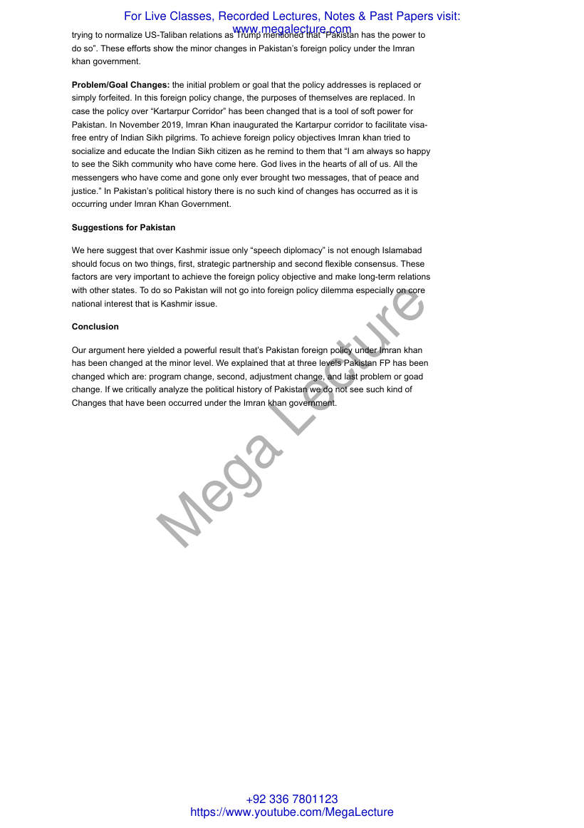 Page 2 of The Foreign Policy Of Pakistan Under Imran Khan Modern Diplomacy