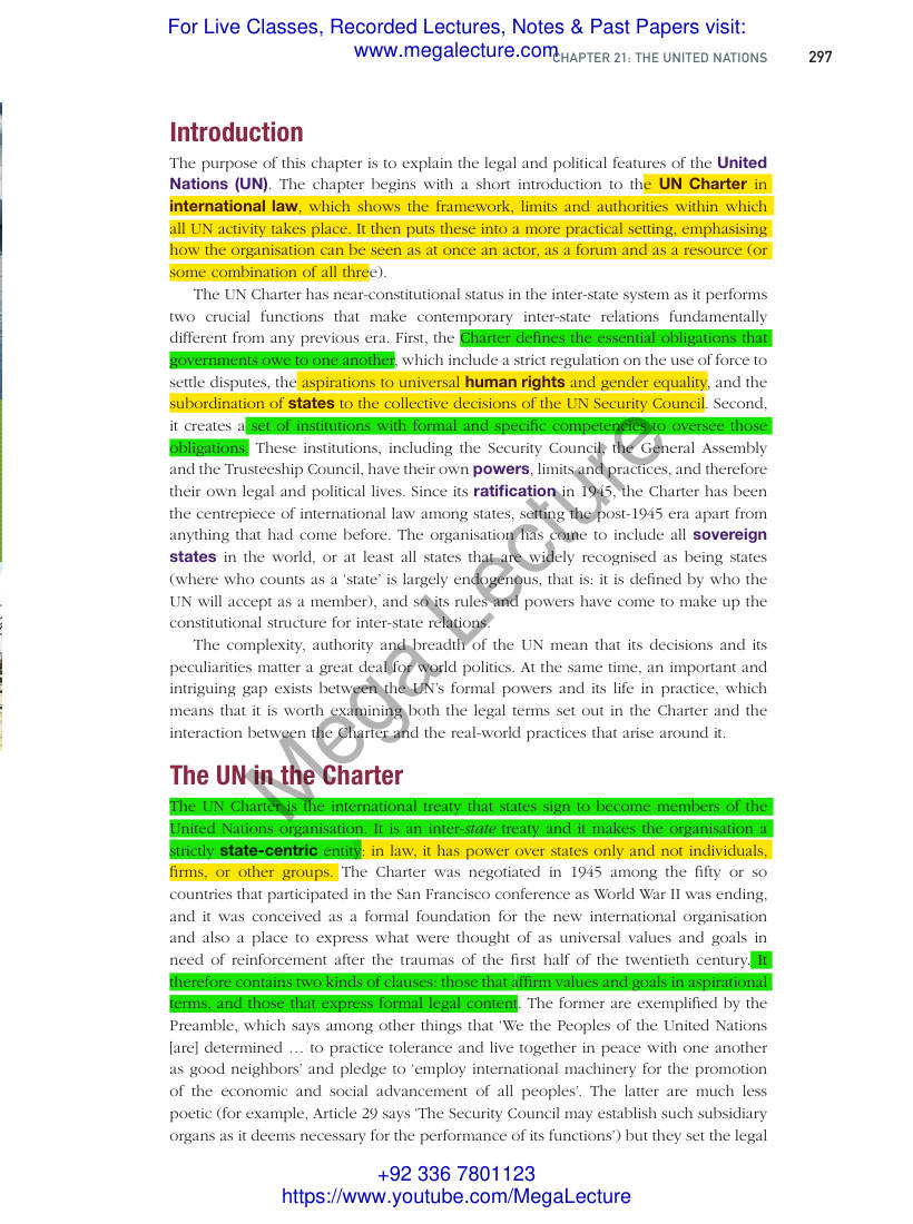 Page 2 of The United Nations Cambridge
