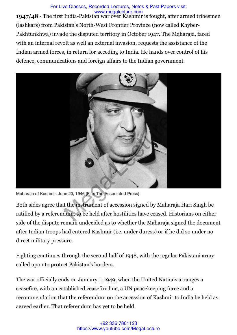 Page 2 of Timeline India Pakistan Relations Kashmir News News Al Jazeera