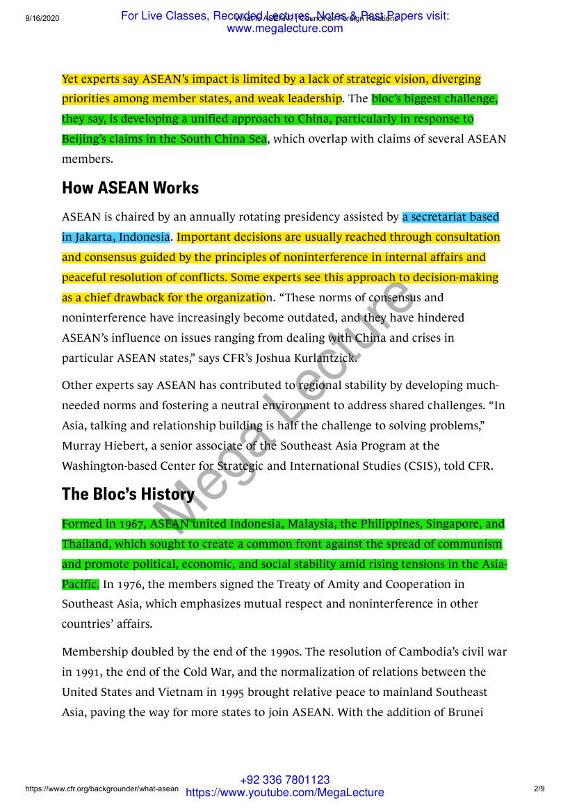 Page 2 of What Is ASEAN Council On Foreign Relations