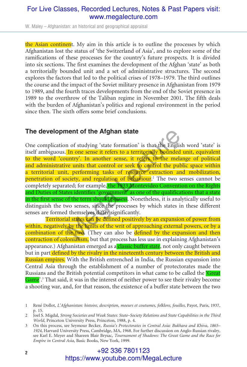 Page 2 of Afghanistan