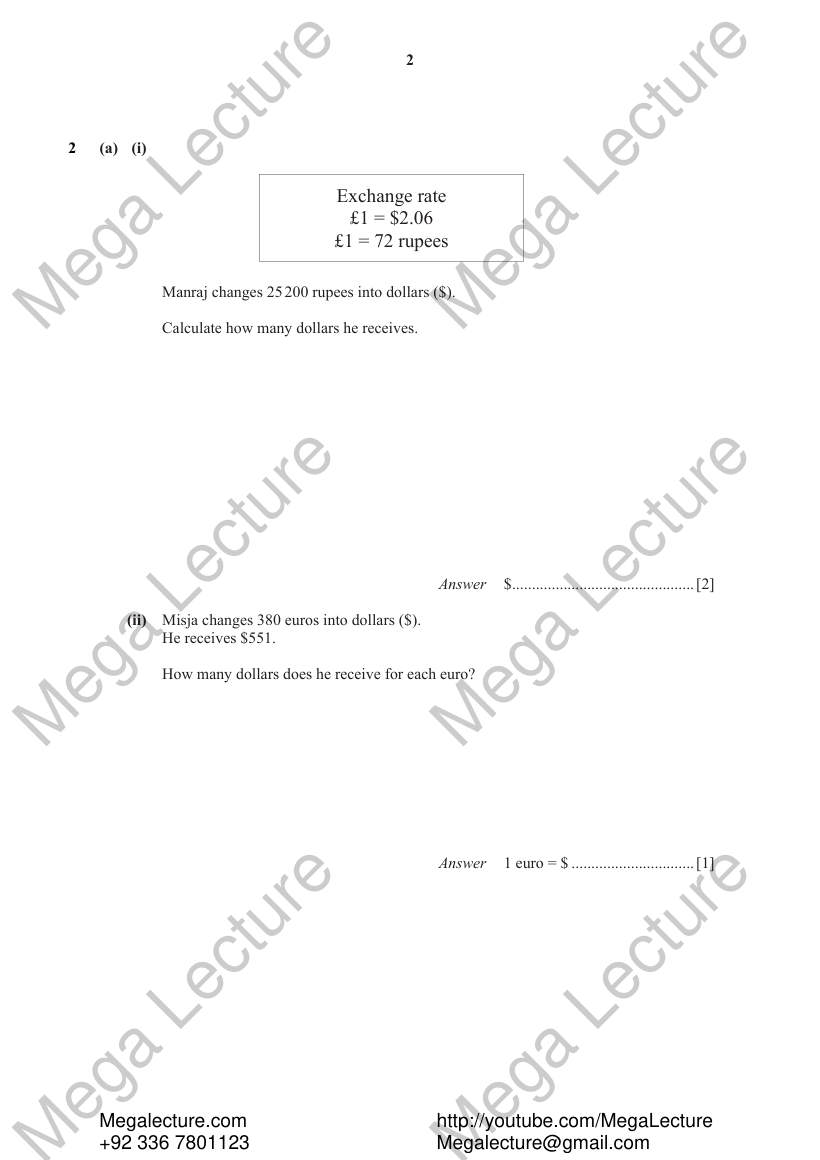 Page 2 of Personal Finance — Worksheet