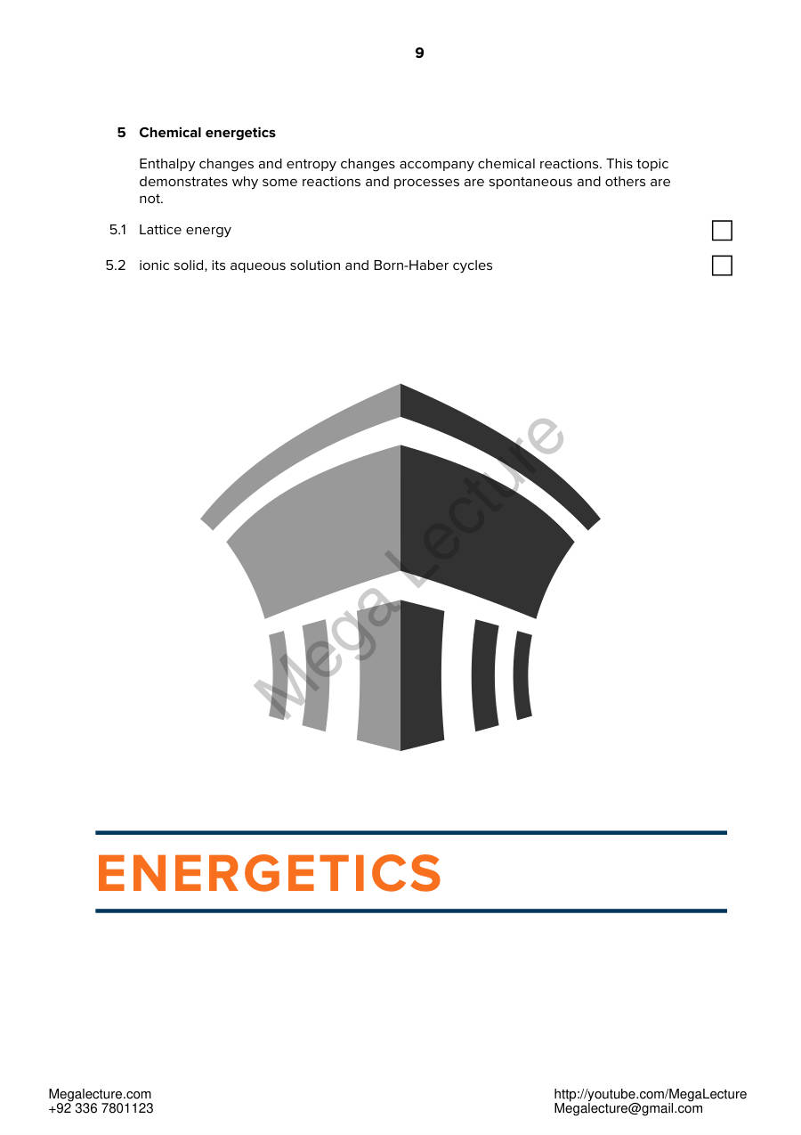 Page 1 of Energetics Notes1