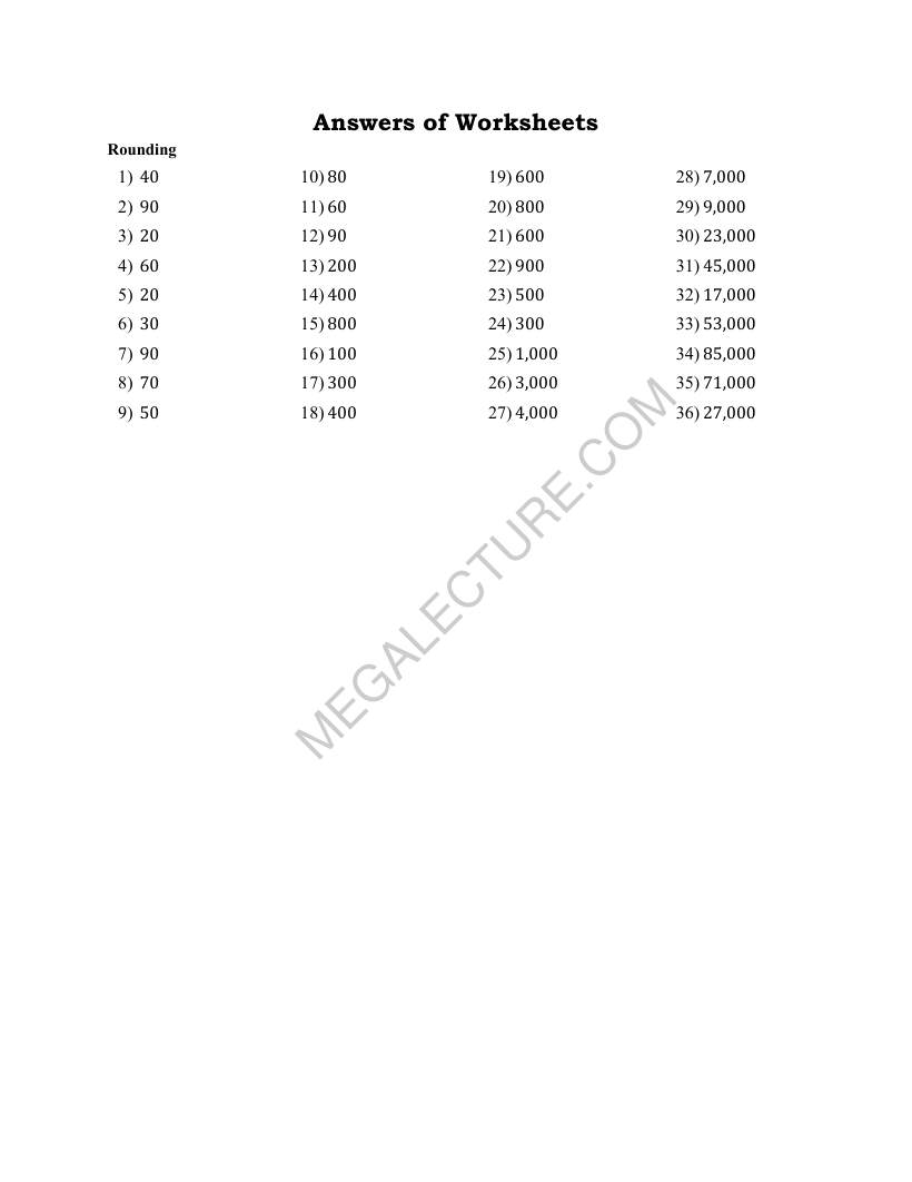 Page 2 of Rounding