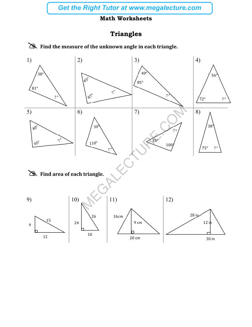 Page 1 of Triangles