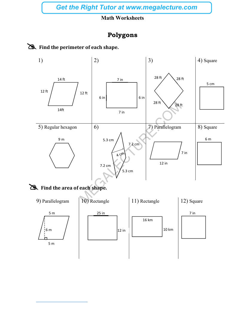 Page 1 of Polygons
