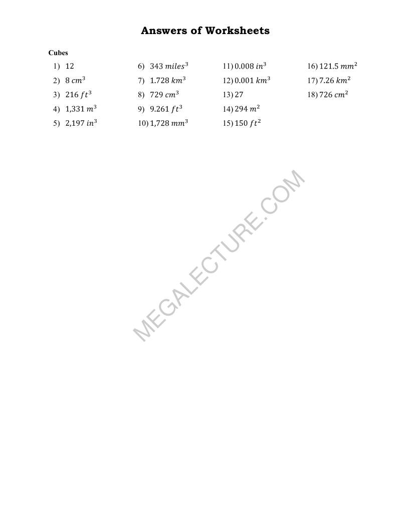 Page 2 of Cubes